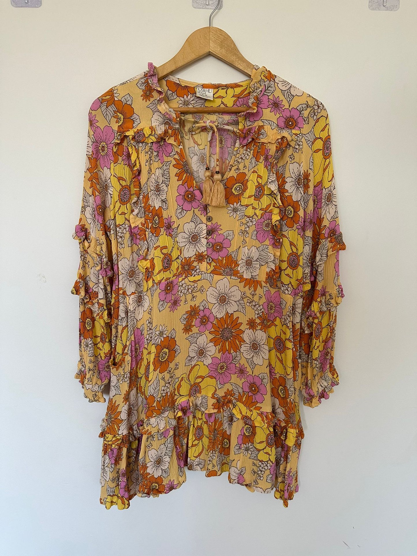 MAHLI Floral print dress size S/M