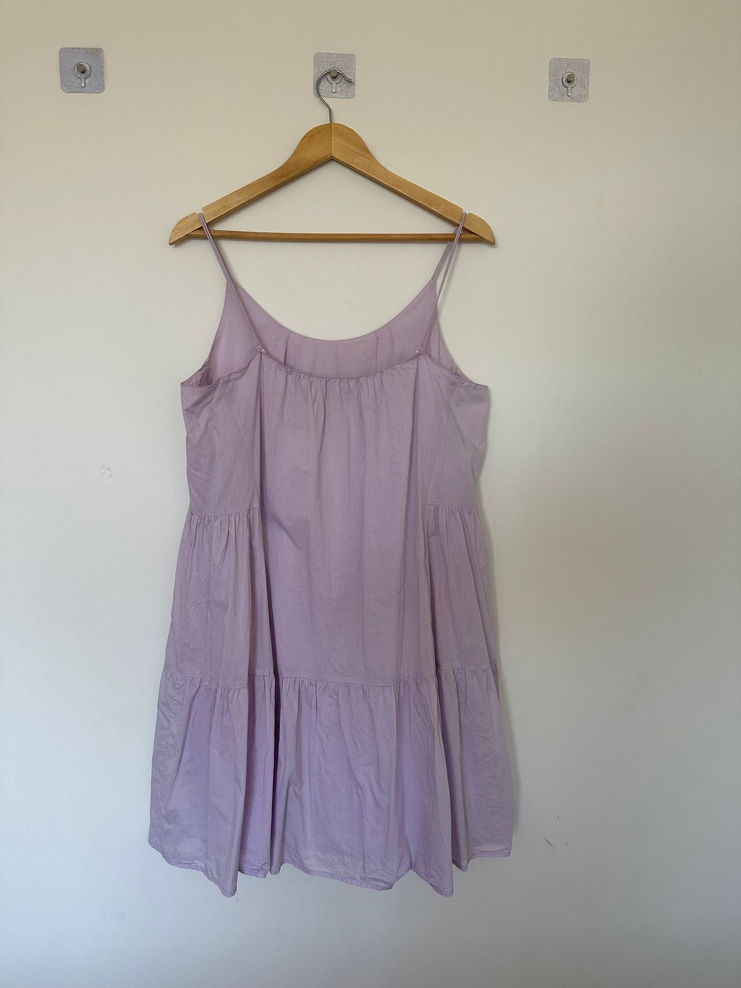 COUNTRY ROAD purple tiered cami dress Size 12