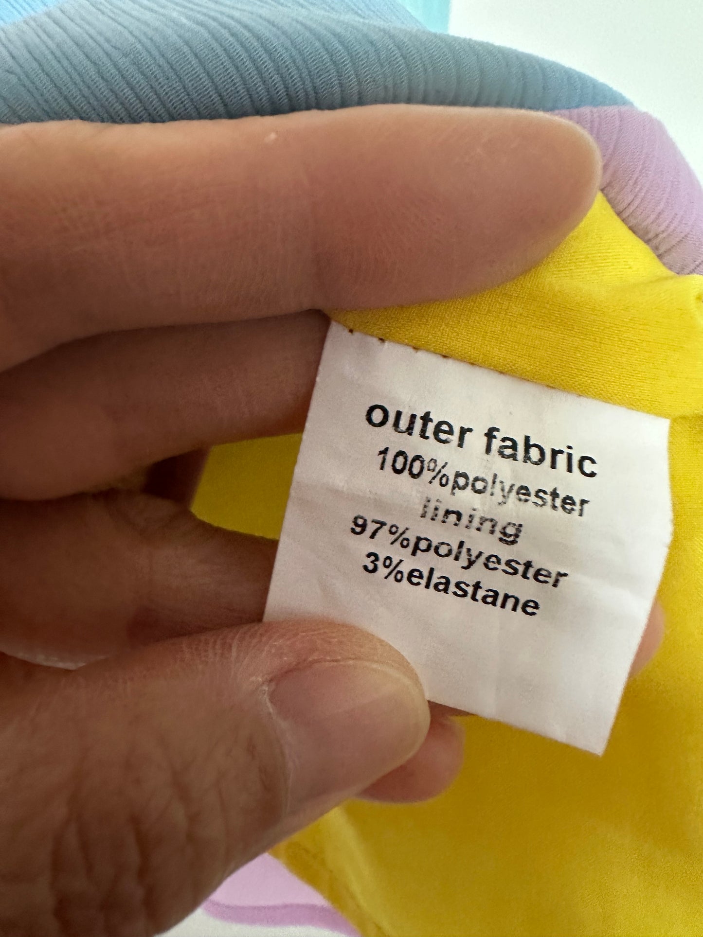 CHARLO Rainbow cami Size 16