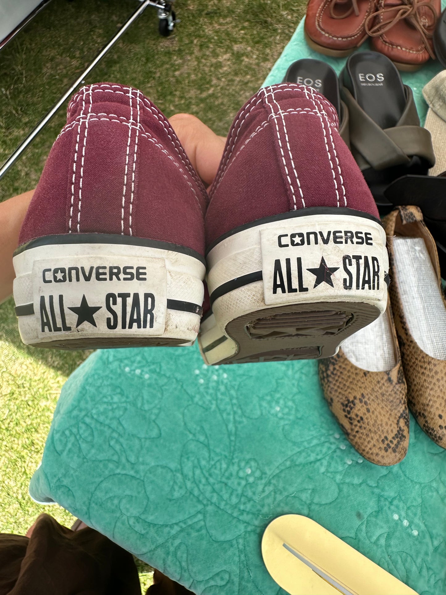 Converse All Stars Maroon size 39