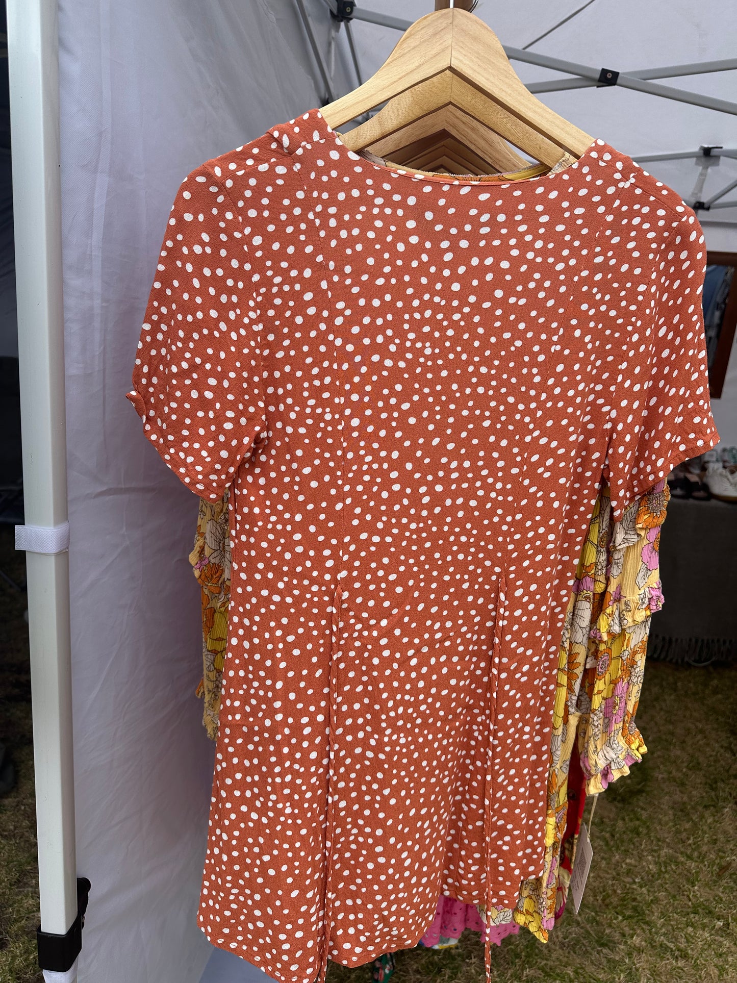 KIVARI polka dott mini dress Size XS