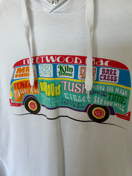 FLEETWOOD MAC long sleeve hooded T-shirt Size L