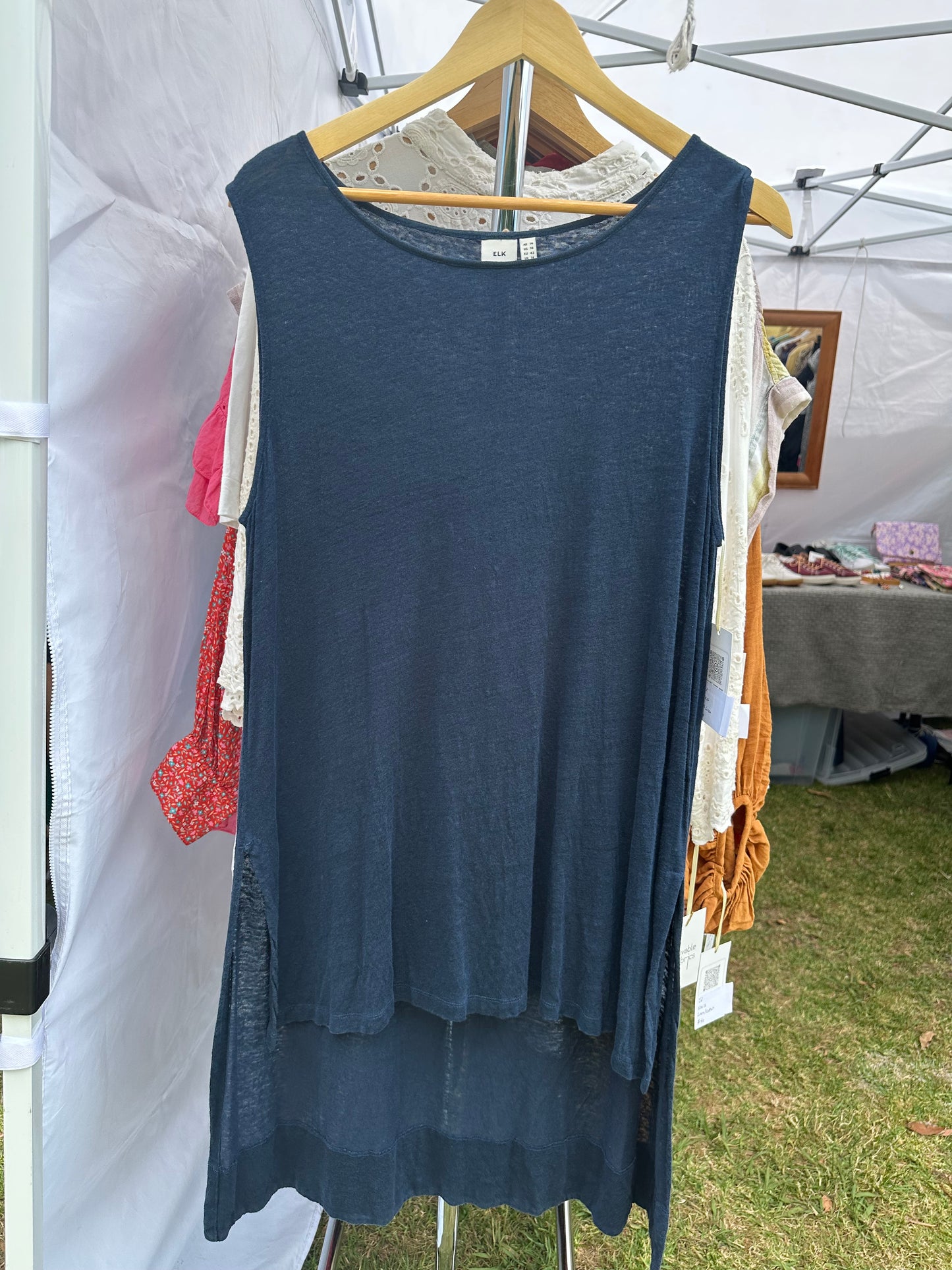 ELK Linen top Size 14