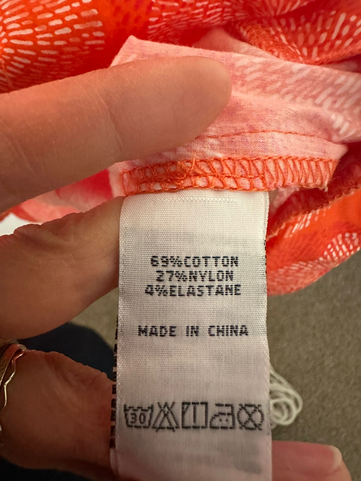 ESPLANADE Orange sleeveless dress Size 14