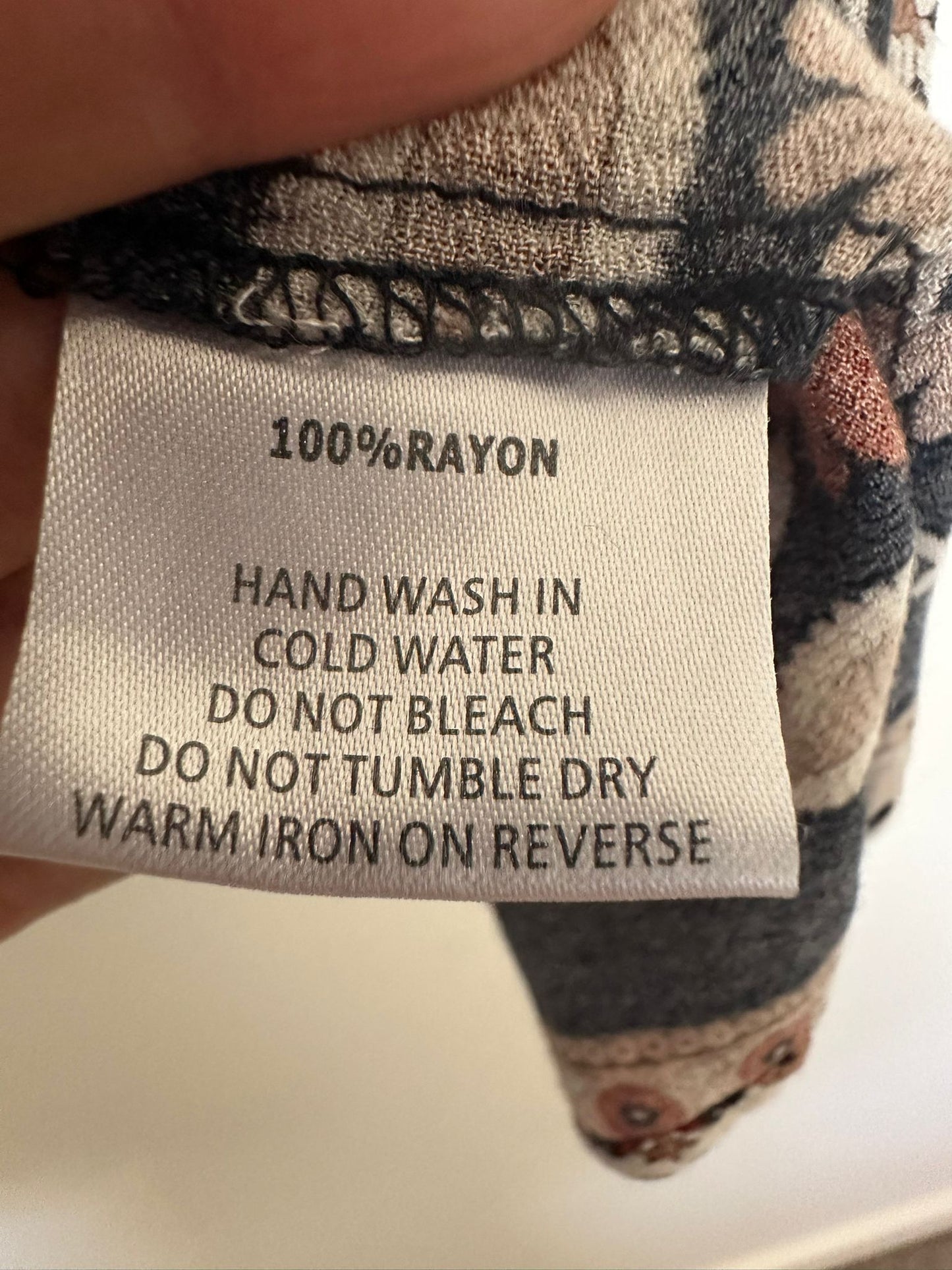 ARNHEM boho top with a waist tie Size 14