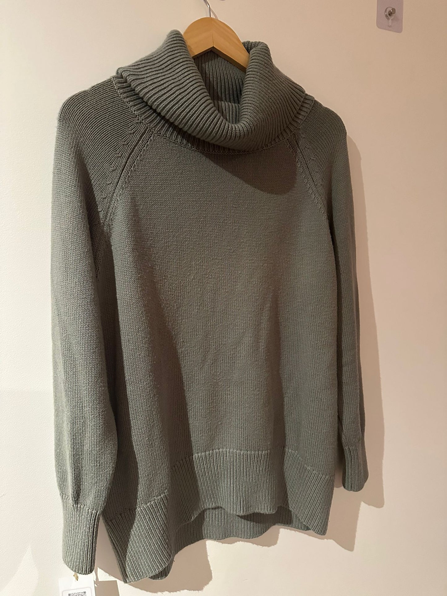 ASSEMBLY LABEL Ribbed roll neck Jumper Size 8 (fits 10)