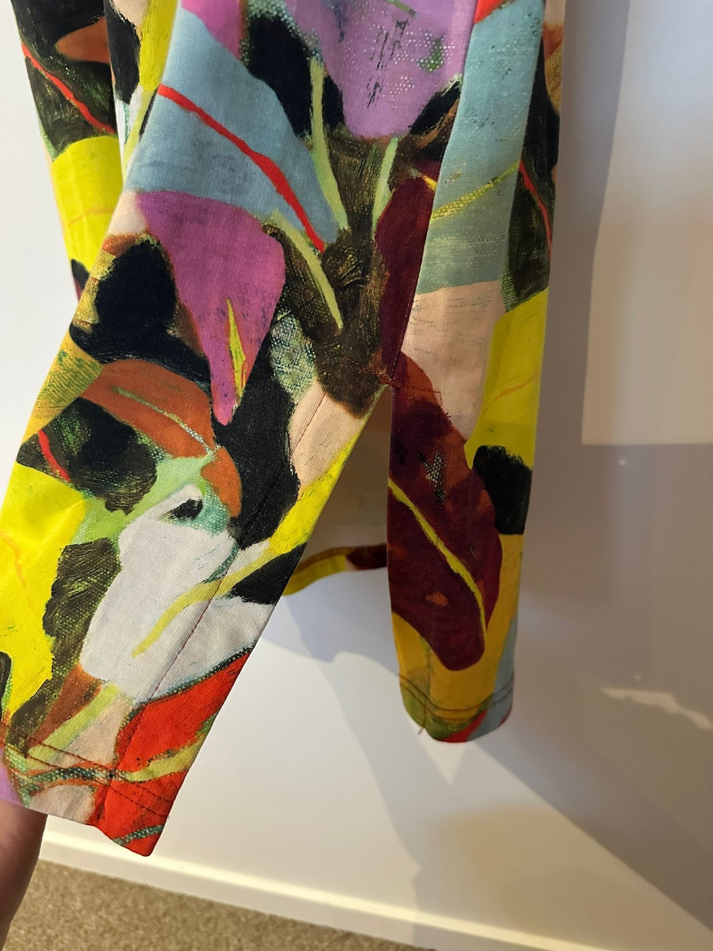 REBEKAH CALLAGHAN X GORMAN Leaf print dress Size 8