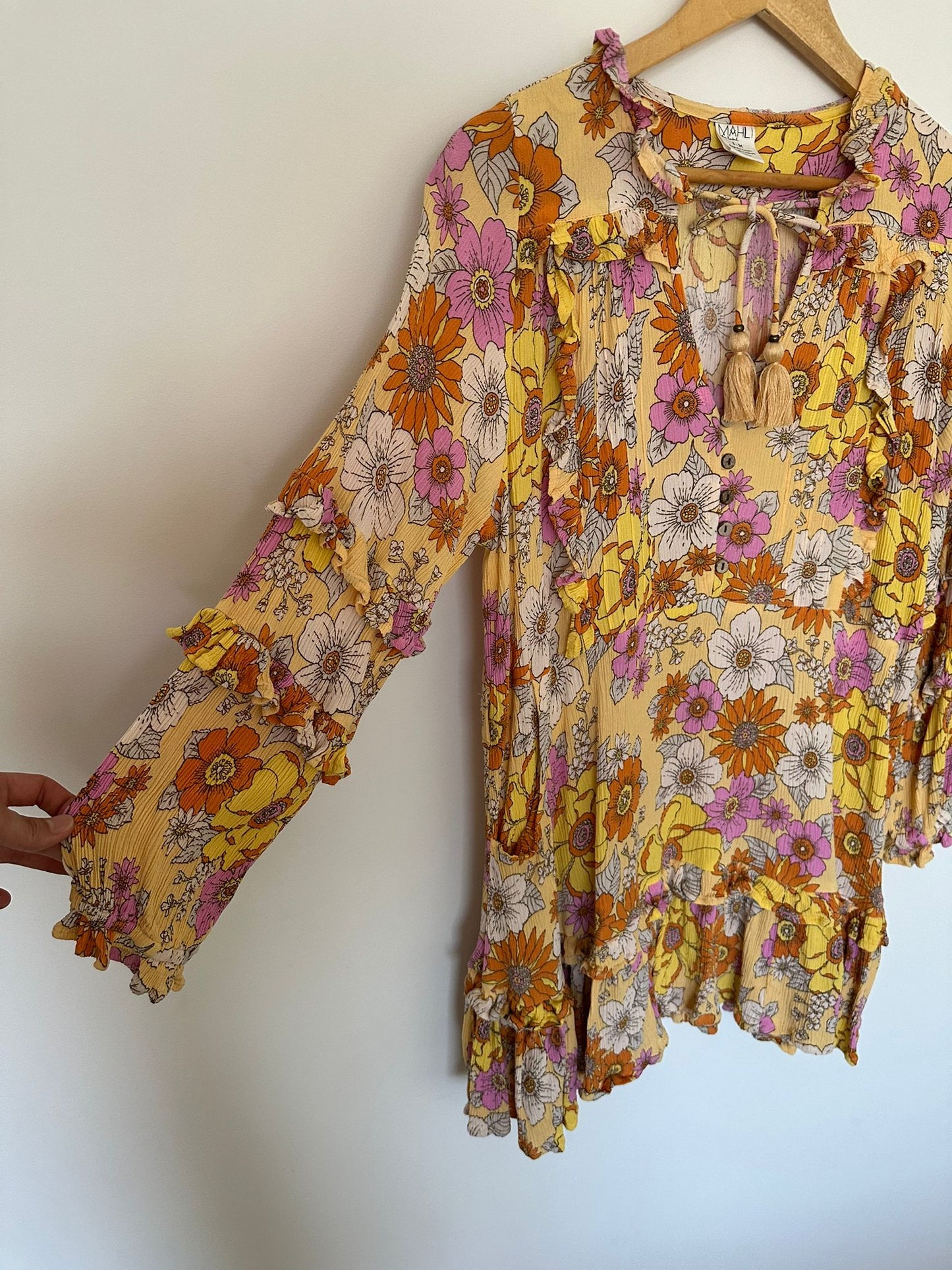 MAHLI Floral print dress size S/M