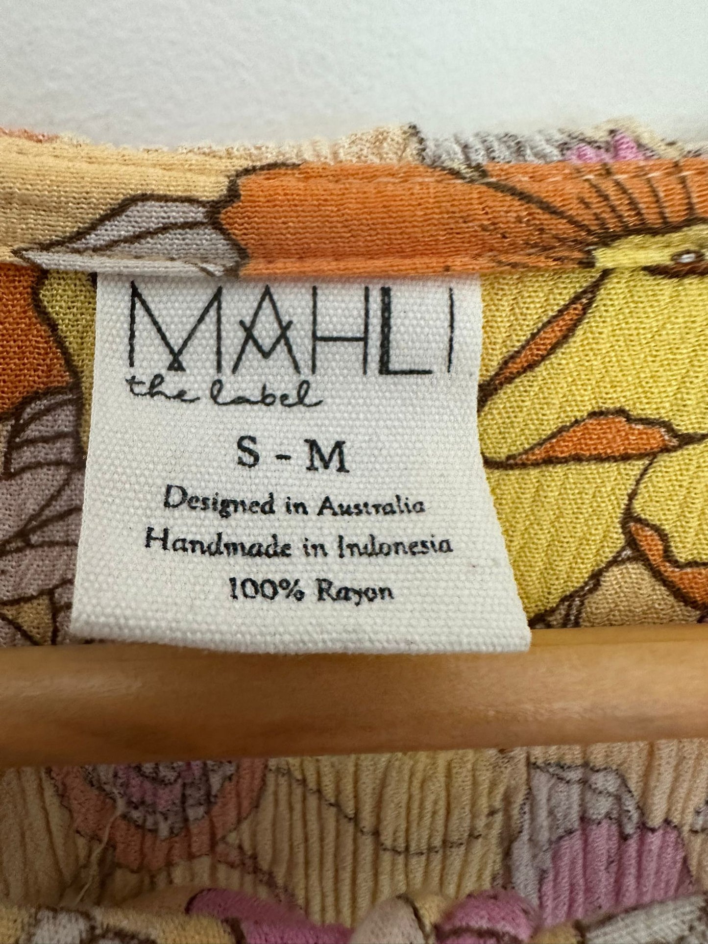 MAHLI Floral print dress size S/M