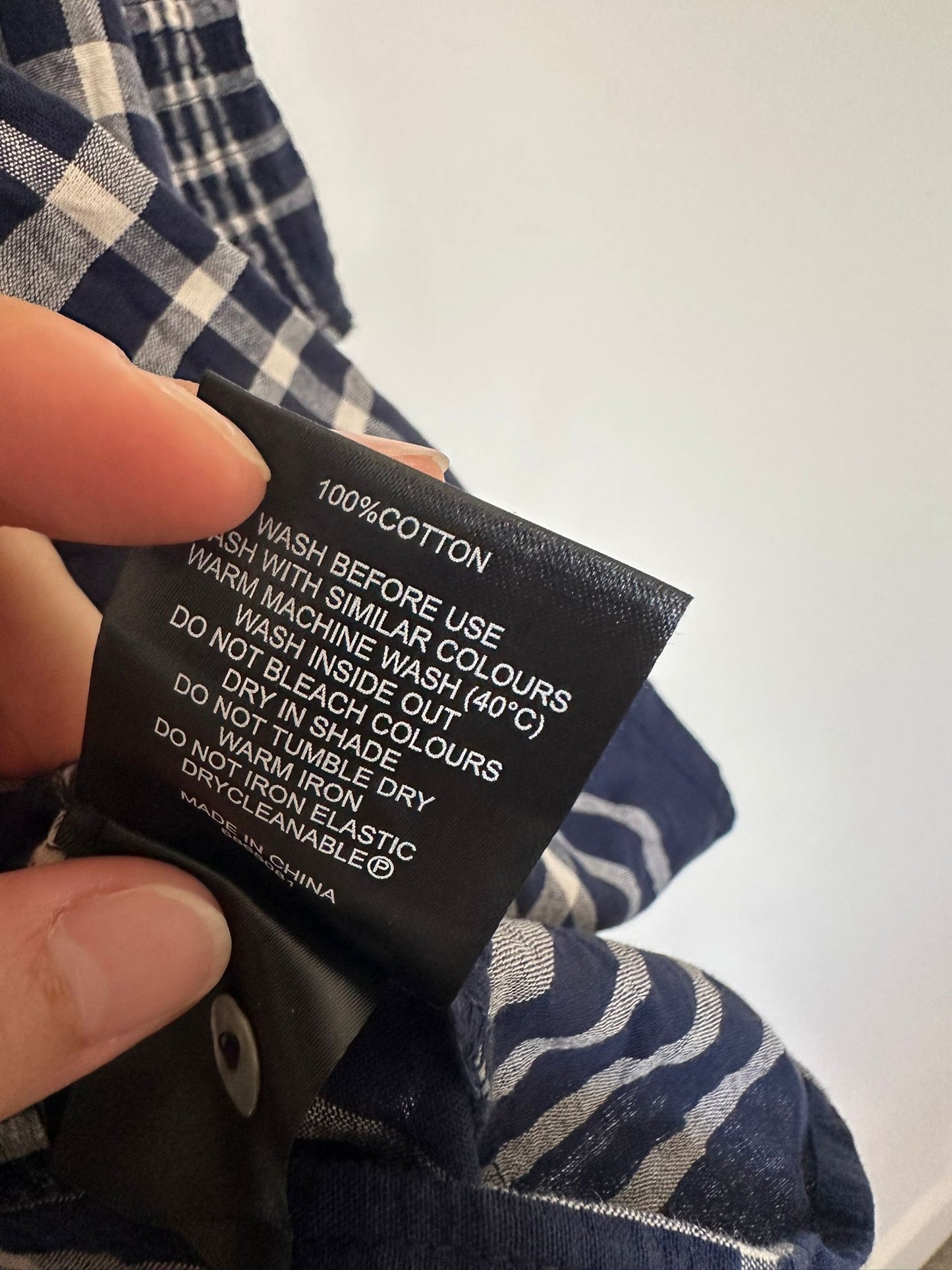 ZEST Navy Cotton dress Size 16