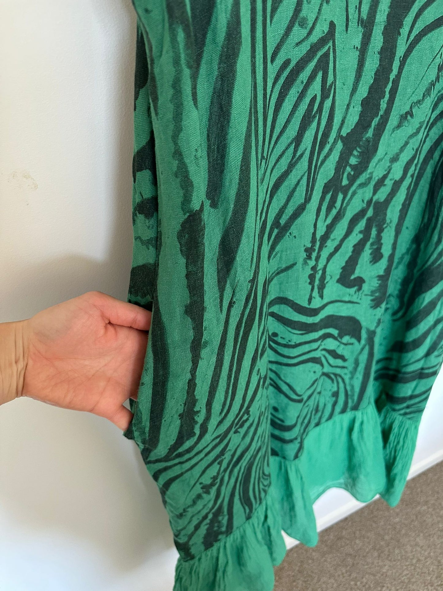 WEDNESDAY LULU linen dress sizeM/L