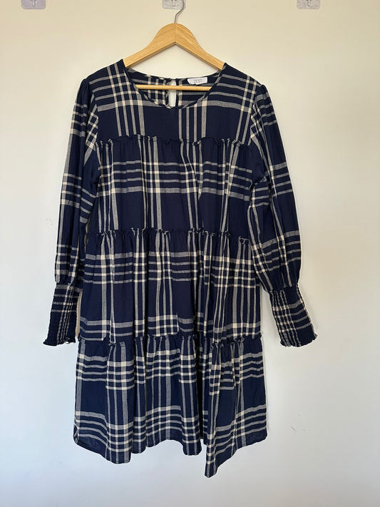 ZEST Navy Cotton dress Size 16