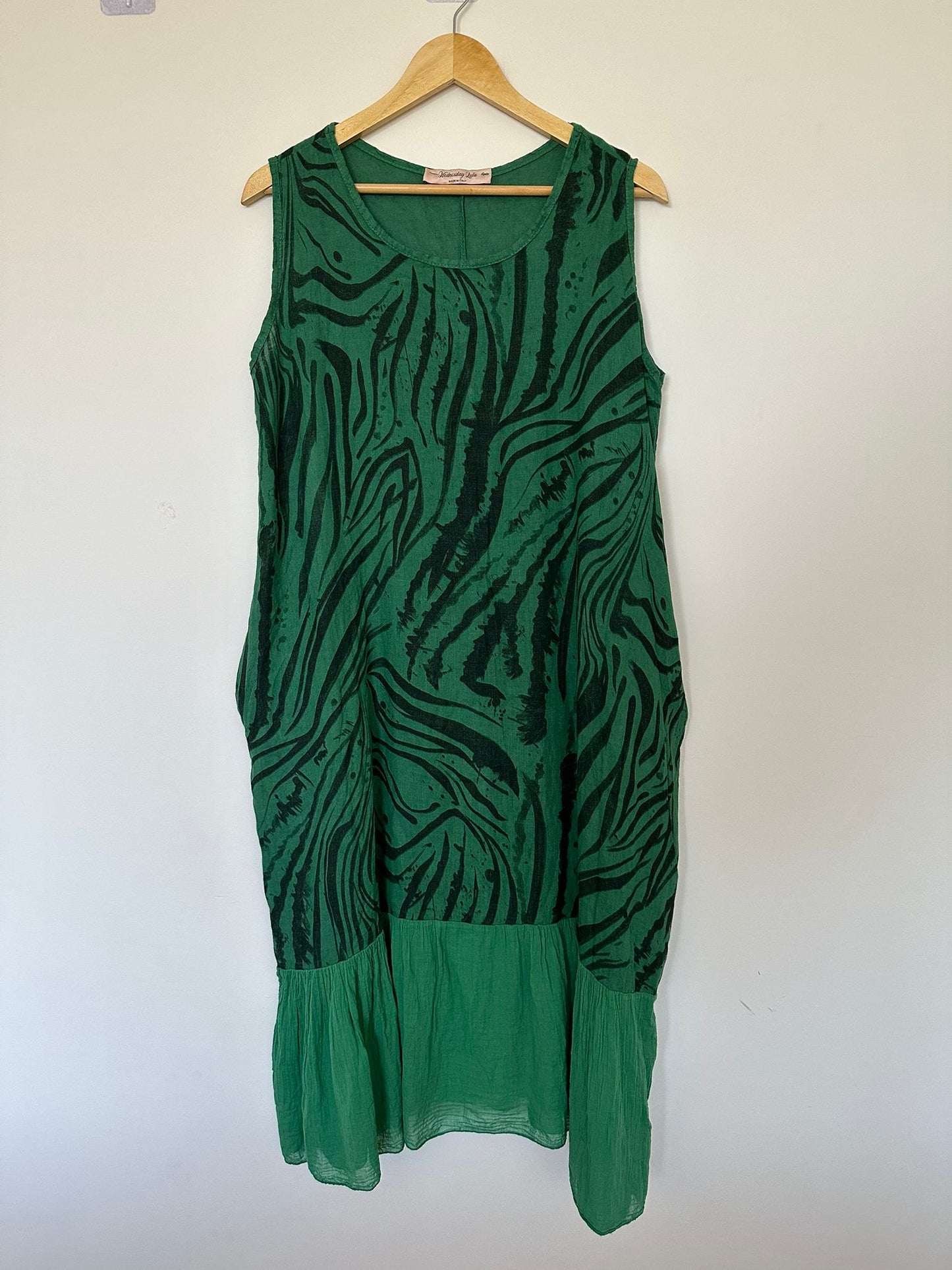 WEDNESDAY LULU linen dress sizeM/L