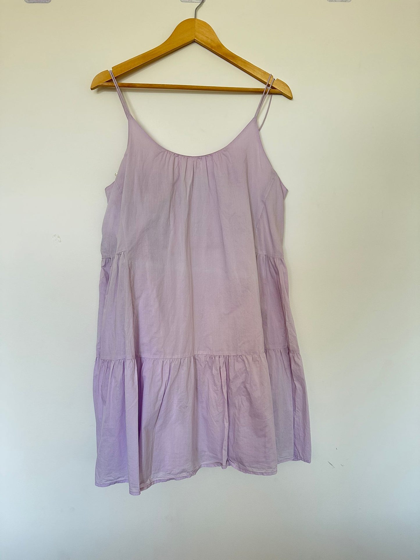 COUNTRY ROAD purple tiered cami dress Size 12