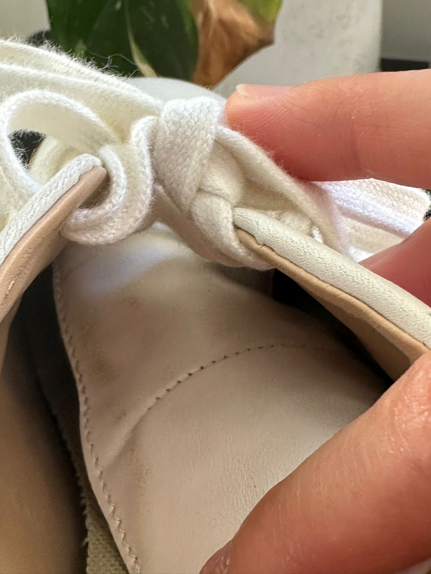 BARED FOOTWEAR White leather sneakers Size 41