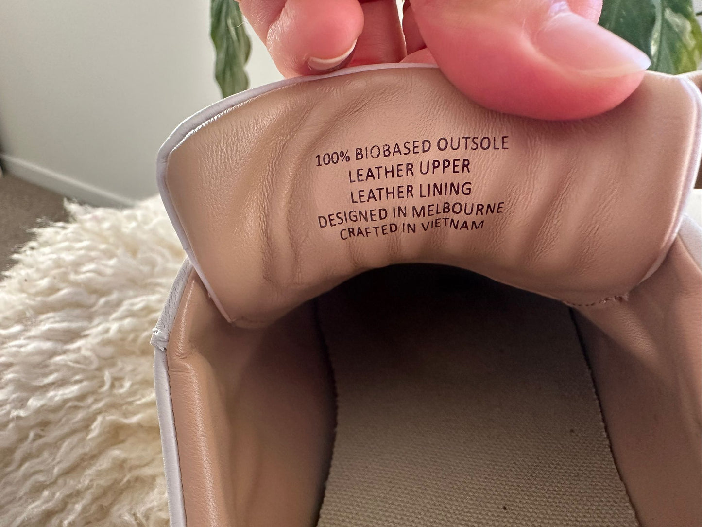 BARED FOOTWEAR White leather sneakers Size 41